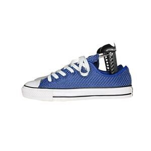 Converse Chuck Taylor All Star Ox Amp Cloth Casual Sneaker Shoes Size 7 Blue